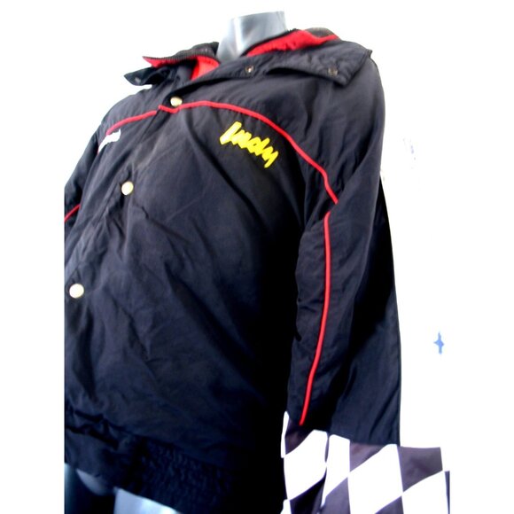 Pure Polaris Racing Jacket Snowmobile Red Flames Mens 2XL? Thermolite - Picture 3 of 13